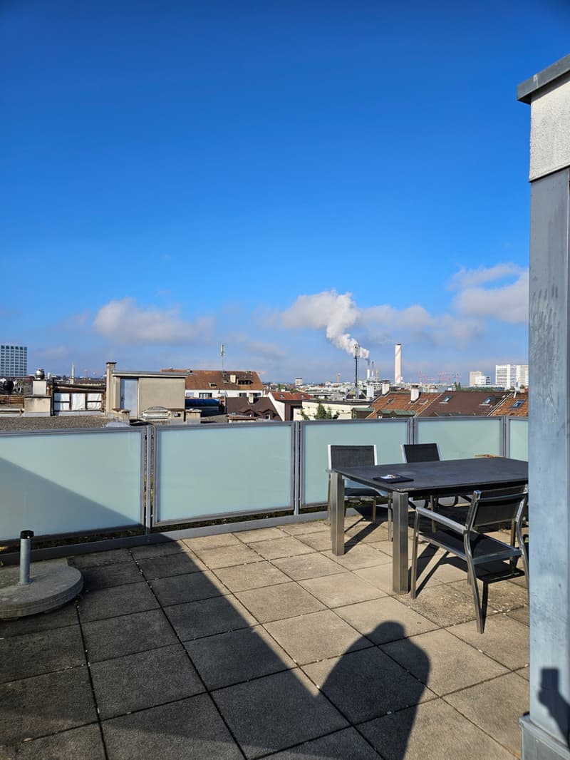 Dachterrasse für alle Mieter