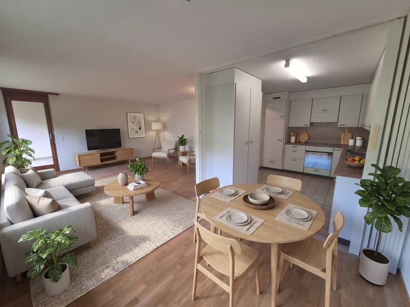 Beispieleinrichtung Wohnzimmer