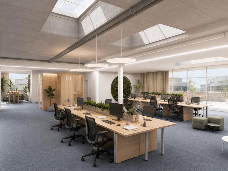 Moderne Büroflächen am Bahnhof Oerlikon (3)