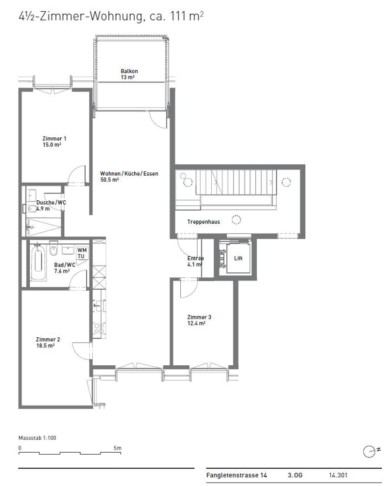 Attraktive Wohnung im 3. OG an ruhiger Lage (8)