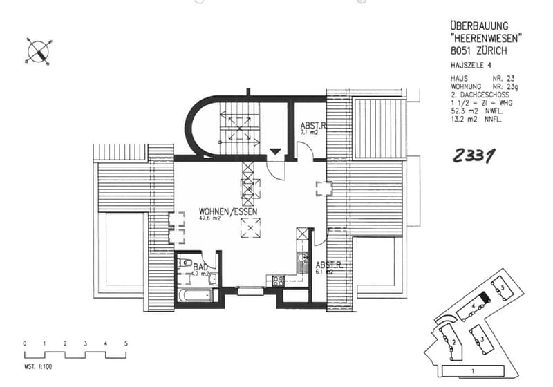 Charmante 1.5-Zimmer-Dachwohnung an zentraler Lage (5)