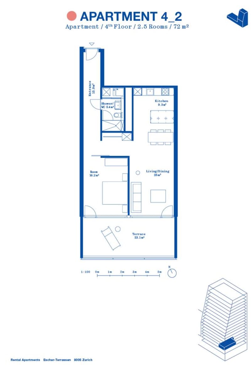 Willkommen in den "Escher Terrassen" - Wohnen im pulsierenden Kreis 5! (7)