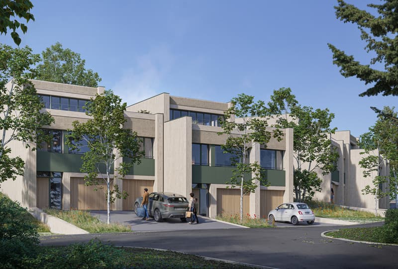 Architecture moderne dans un emplacement idéal - maison unifamiliale de 5,5 pièces (4)