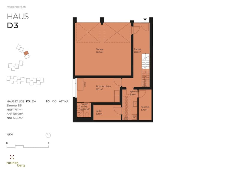 Moderne Architektur an bester Lage - 5.5 Zimmer Einfamilienhaus (10)