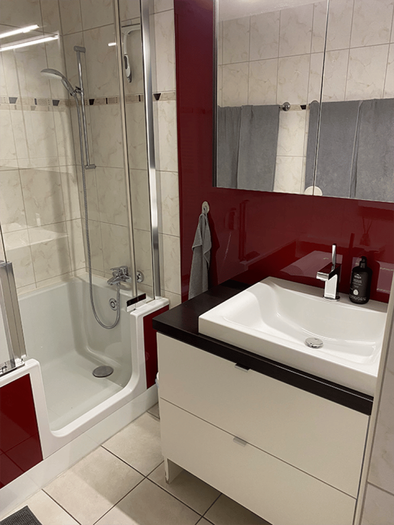 Modern 3 1/2 room apartment in close proximity to the ski lift and cross-country ski trails Bünda (7)