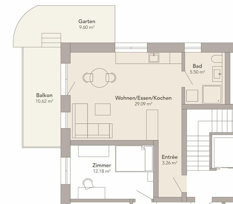 1.5-Zimmer-Wohnung 1. OG ERSTWOHNSITZ (9)