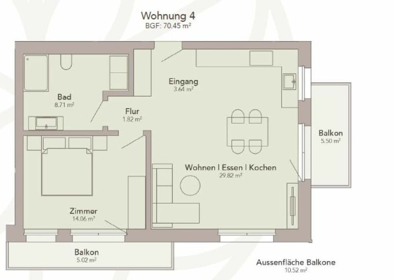 2.5-Zimmer-Wohnung 2. OG ZWEITWOHNSITZ (5)