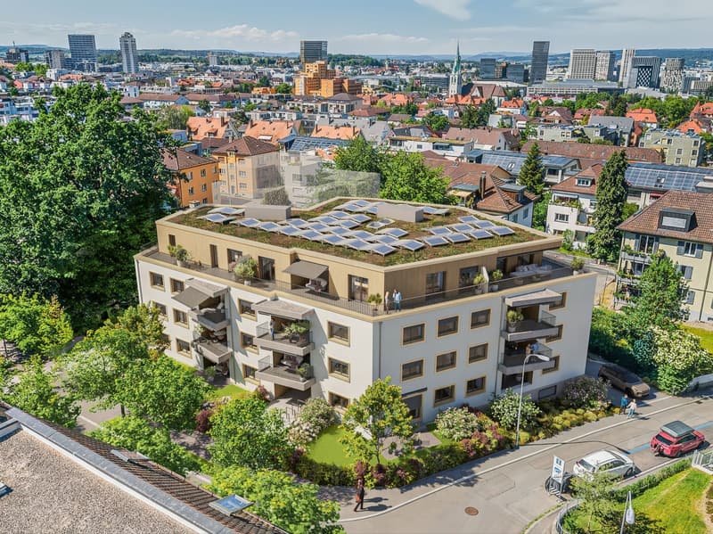 5.5 Zimmer Neubau Attikawohnung an ruhiger Lage in Oerlikon (2)