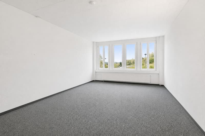 Flexible Bürofläche mit viel Tageslicht