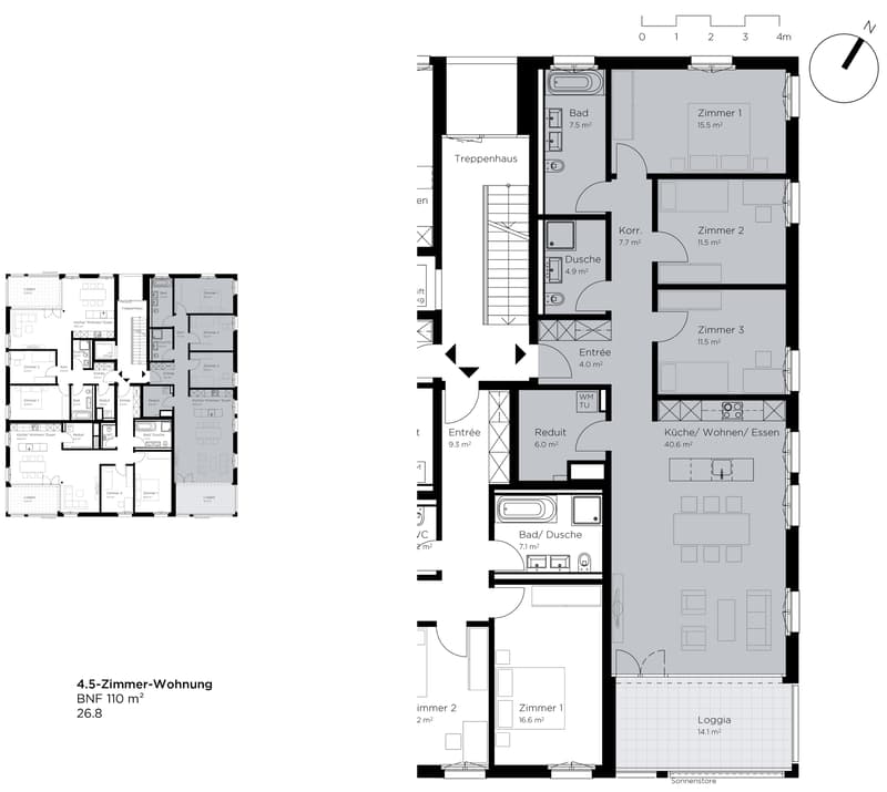 Schoene Familienwohnung - Modernes Wohnen in Muri (6)