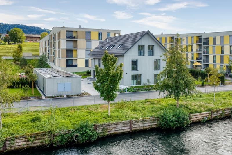 Am Fähriweg wohnen Sie eingebettet in ein bestehendes Wohnquartier und dennoch mit einem hohen Mass an Privatsphäre.