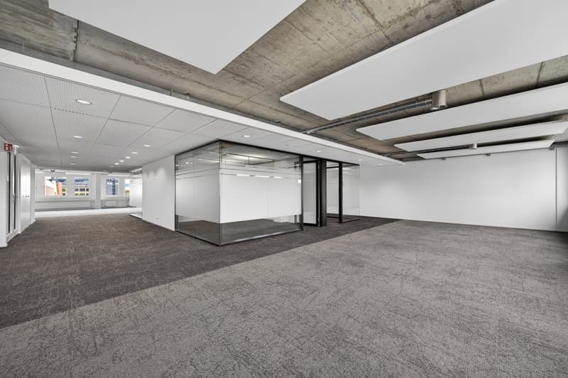 Open Space mit integriertem Meetingraum