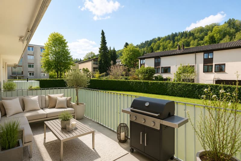 Naturnah wohnen. Zürich ganz nah. (4)