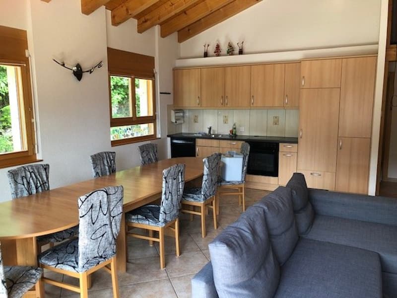 Appartement très lumineux 3.5 (8 personn..., Chemin des Biolles 6, CHF 550000 | homegate.ch