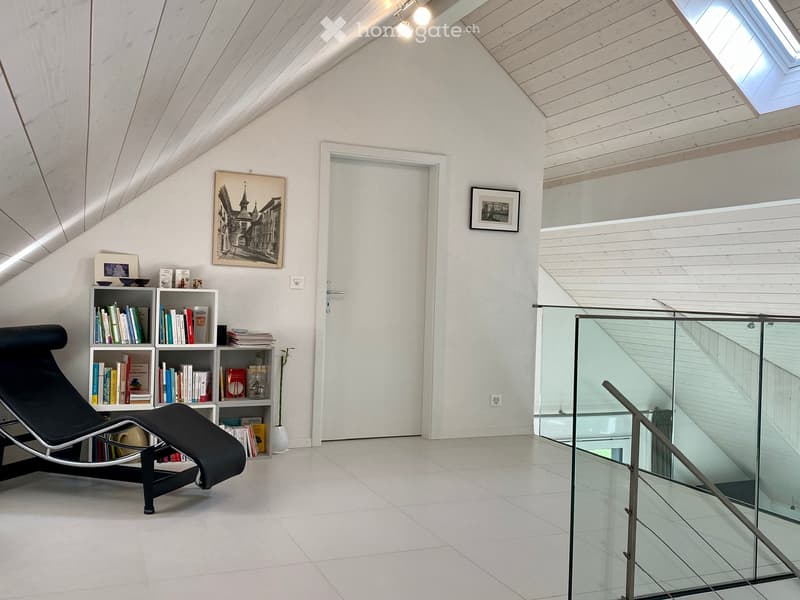 Attique duplex sans vis-à-vis avec garage et place de parc (2)