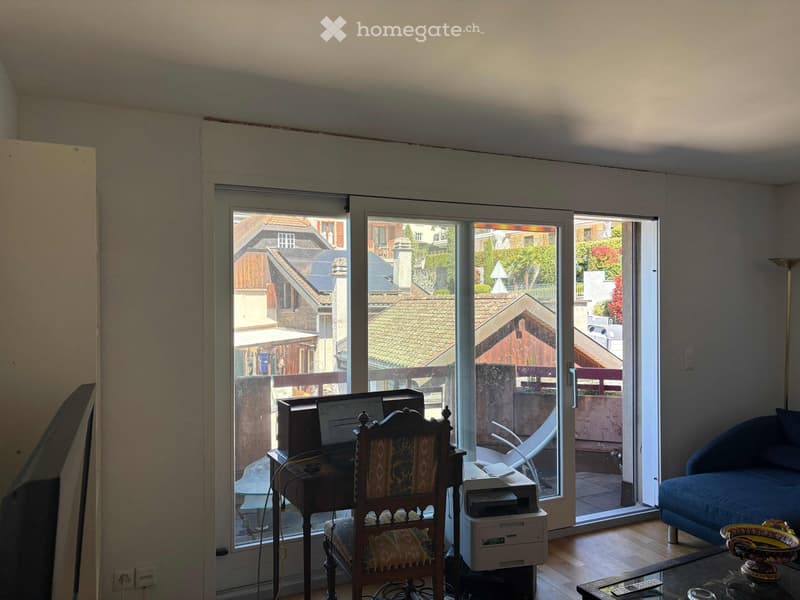 2 pièces meublé avec balcon et place de parc (5)