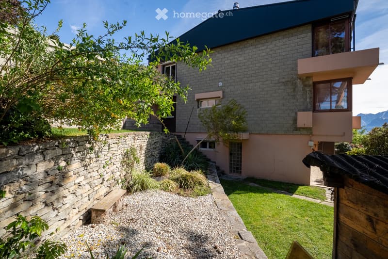 Sion maison  quartier résidentiel 7.5 pces + jardin  2 boxes (13)