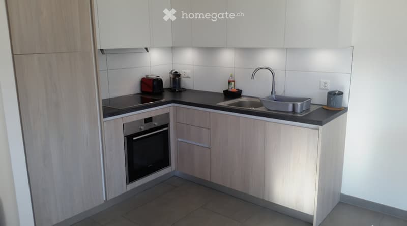 À LOUER Bel appartement de 2.5 pièces en rez-de-chaussée (2)