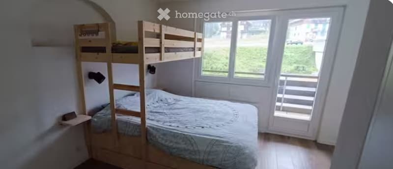 À l'année Appart. 2.5 pcs rénové, centre de Morgins, garage (3)
