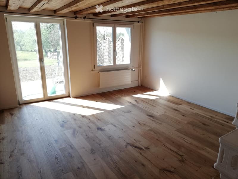 6 1/2-Zimmer-Hausteil mit Garten, ruhige Lage, Aussicht (4)