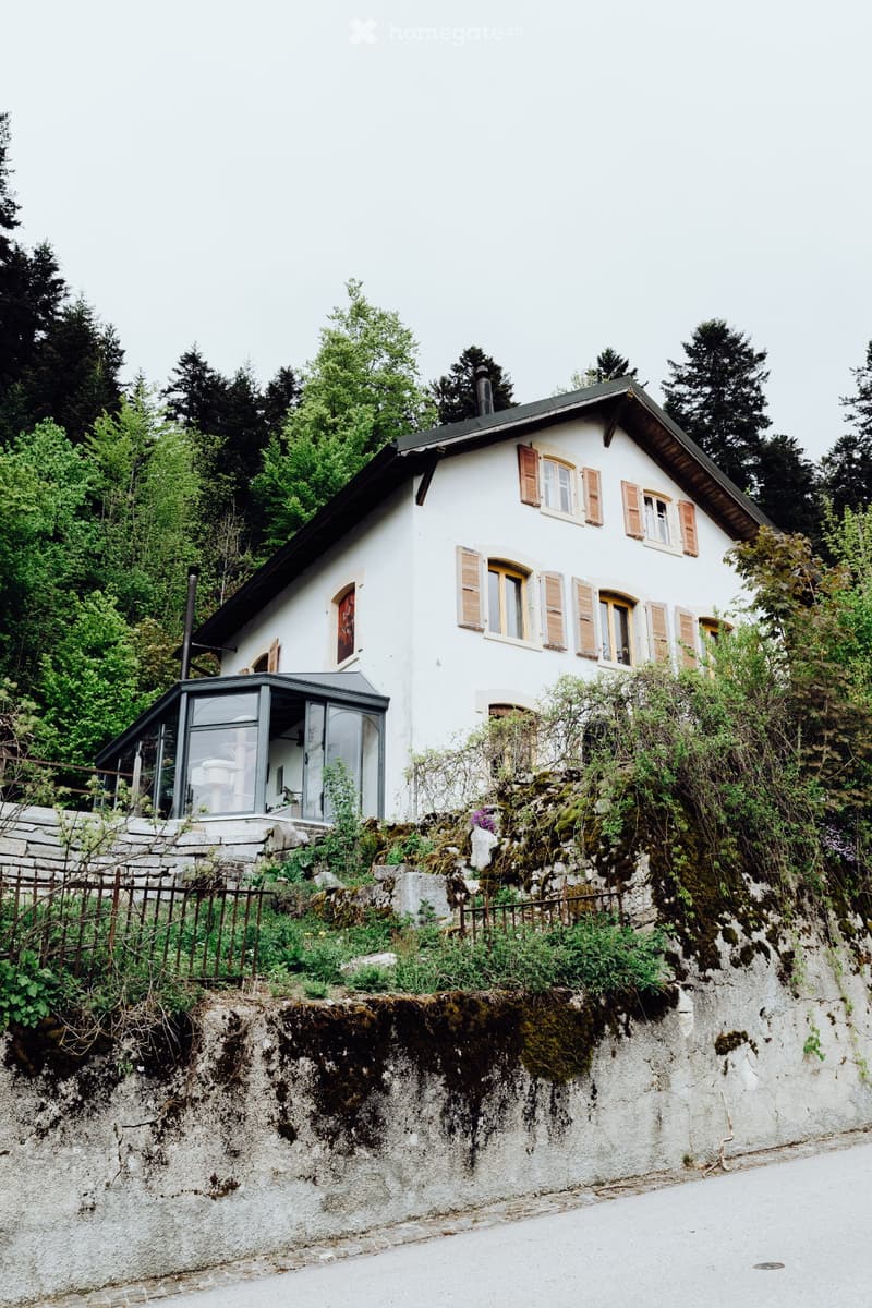 Maison ensoleillée avec vue imprenable sur le Doubs (2)