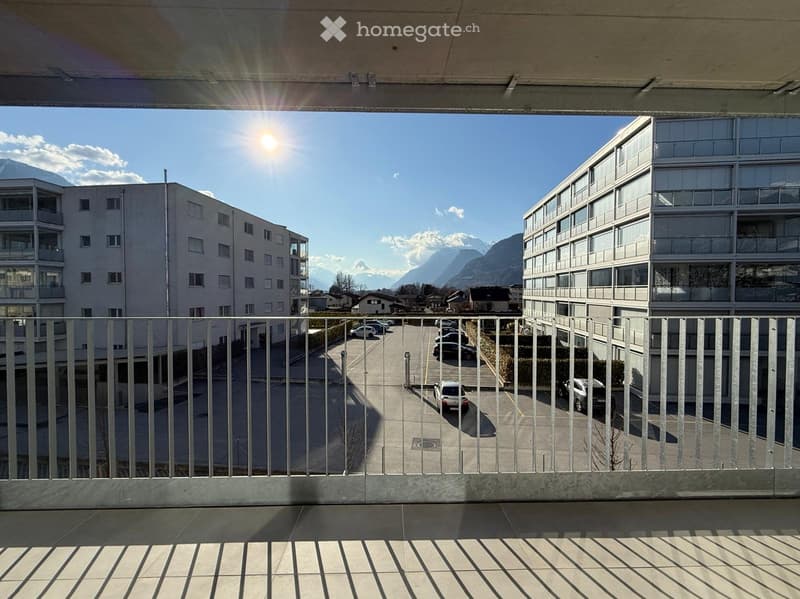 Conthey résidence de standing 3.5 pces + terrasse 41 m2 (10)