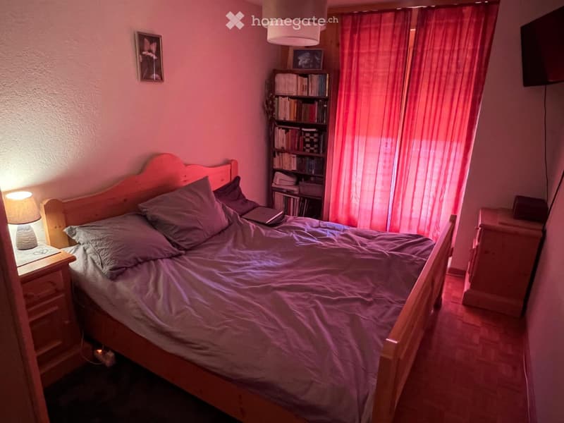 Magnifique 2.5 pièces meublé avec balcon à louer à Ovronnaz (5)