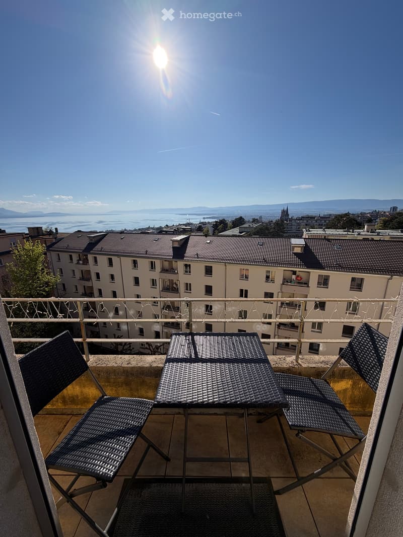 Appartement , Furnished Studio for Rent  Lausanne Center (5)