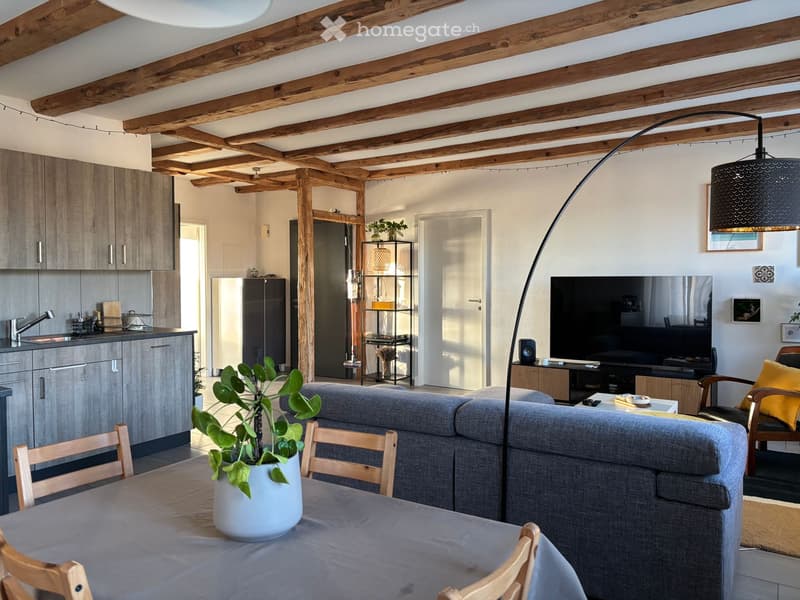 Charmant appartement de 3,5 pièces aux Bois (2)