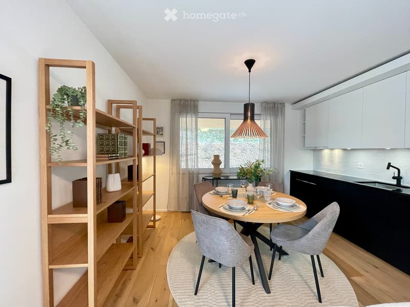 Appartement meublé de standing  2.5 pièces avec jardin (2)
