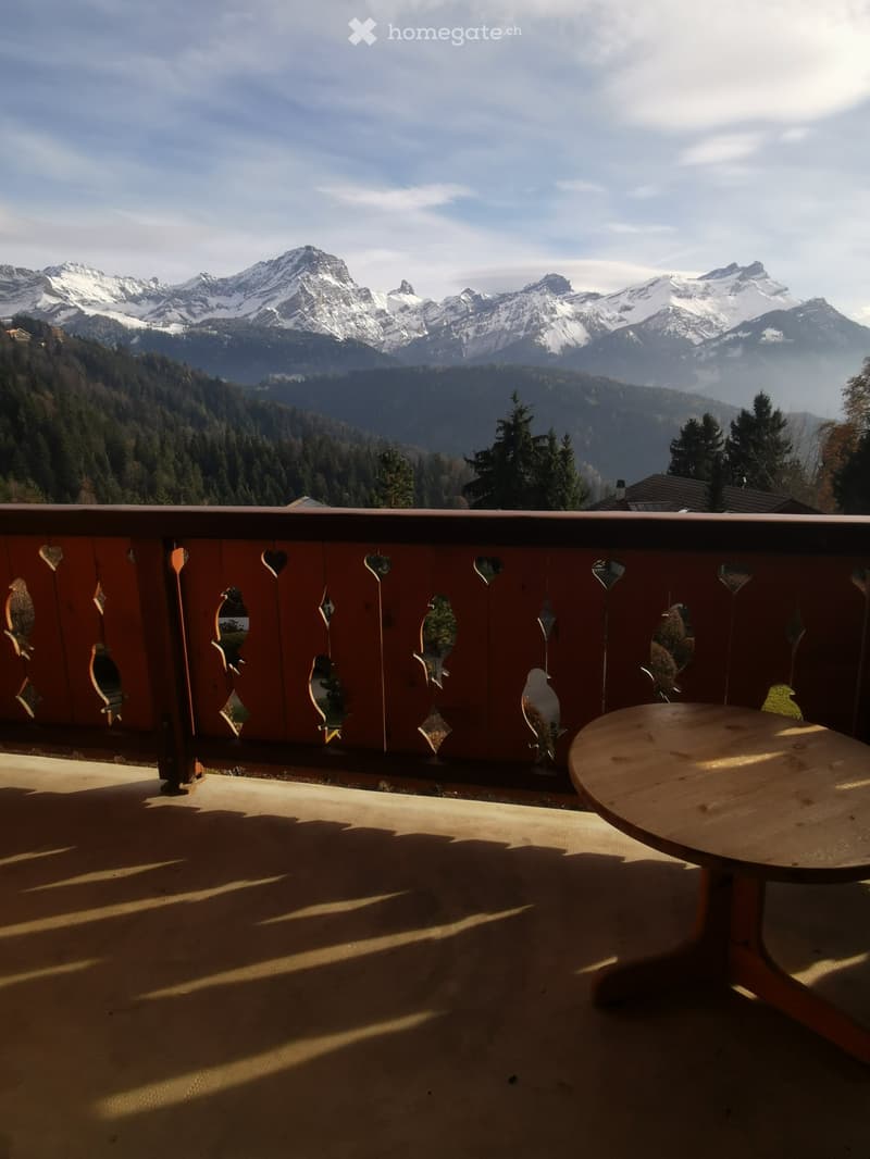 Location saison - Studio 4 pers. Villars (3)