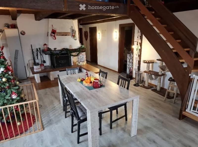 Magnifique appartement à Cornaux de 3,5 pièce avec mezzanine (2)