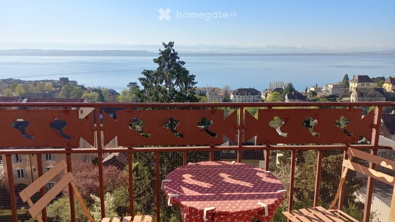 A sous-louer 4 pièces à Neuchâtel de juin à septembre (5)