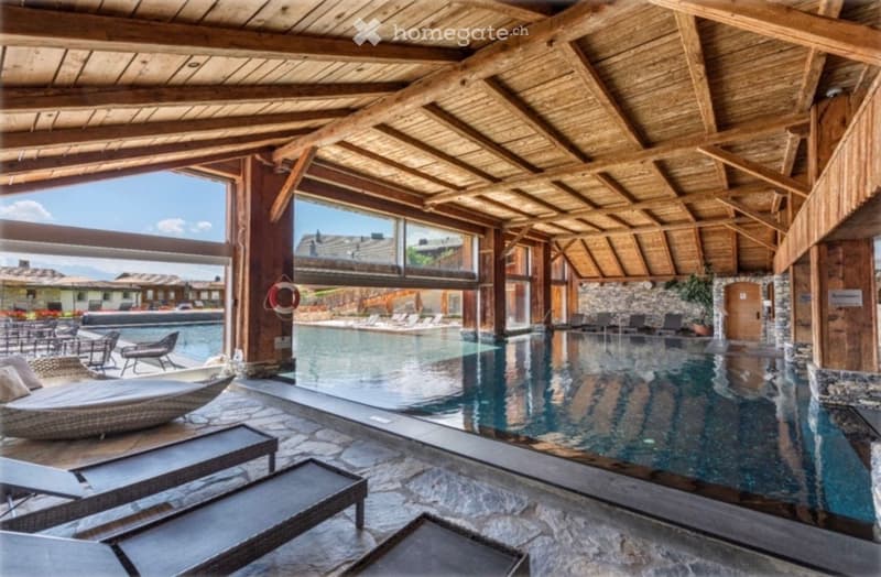 Studio meublé centre Crans | Piscine & Spa | Parking (1)