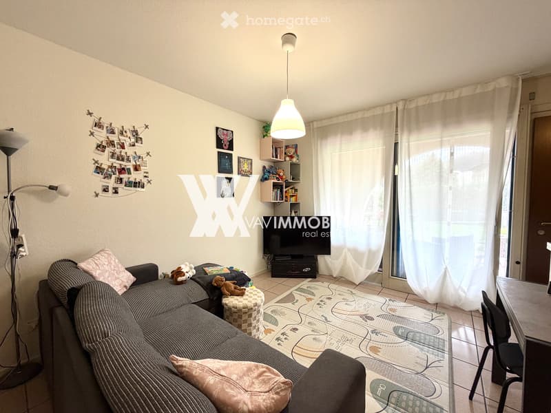 BALERNA: APPARTAMENTO 2.5 LOCALI CON VISTA NEL VERDE (7)