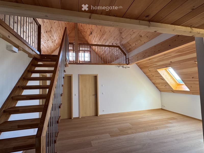 ERSTBEZUG: schöne 5.5 Zimmer Dachwohnung mit Galerie (1)