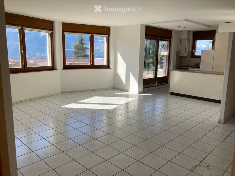 Appartement 3½ - 90 m2, lumineux (1)