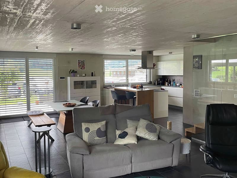 A vendre villa "d'architecte", minergie. (5)
