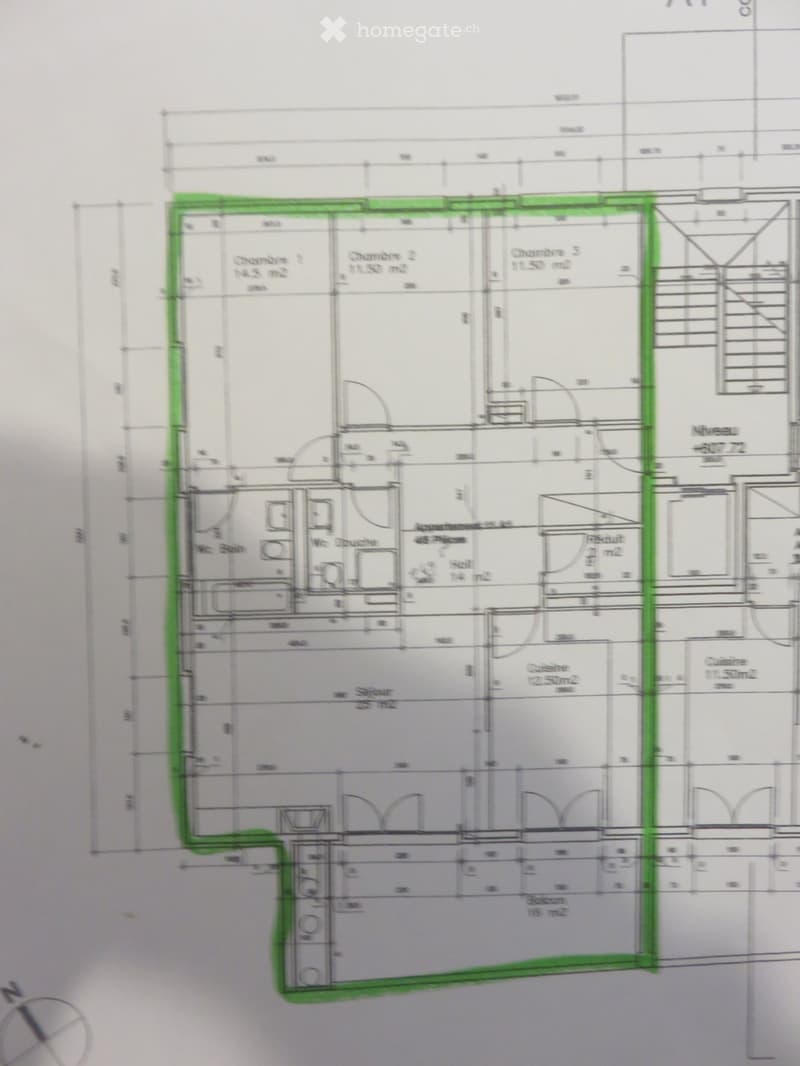 MAGNIFIQUE APPARTEMENT 2 EME ETAGE Y C BOX PRIVE CHEXBRES (5)