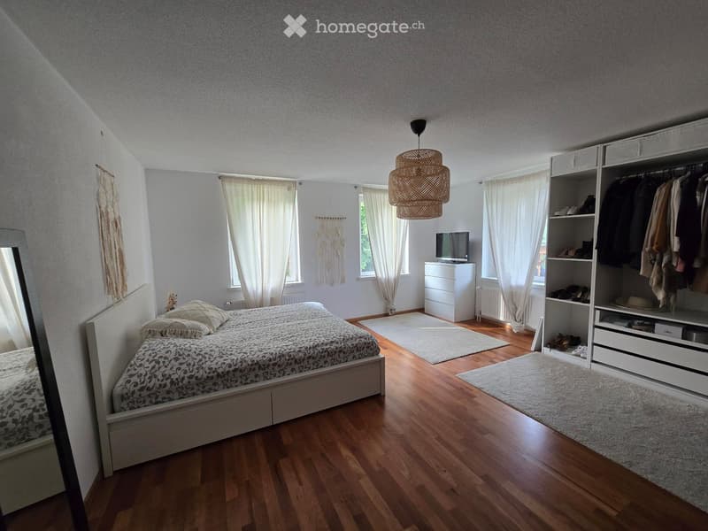 Appartement 3.5pces avec jardin commun, CHF 1'440.- CC (2)