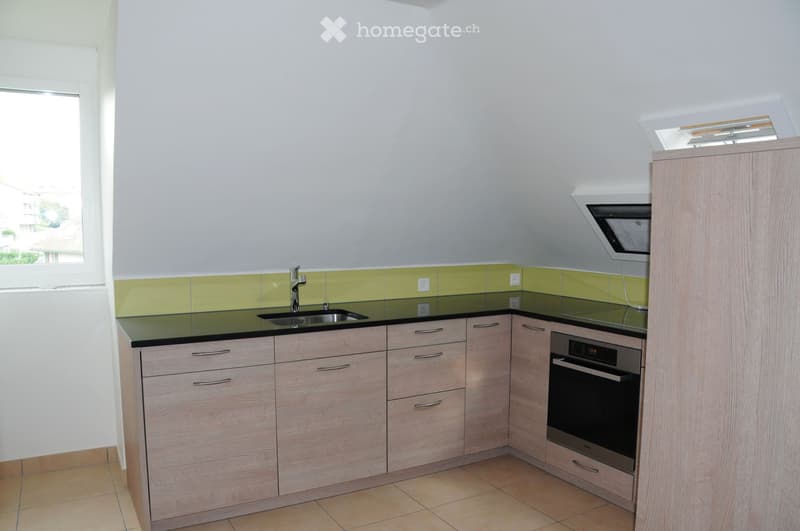 Joli appartement mansardé avec vue, pour le 1er juillet (6)