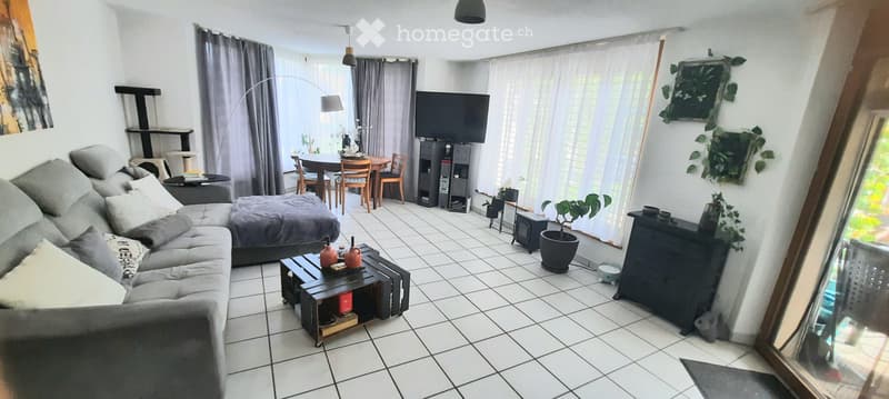 Apartement 3.5 pieces rez-de-chaussée (2)