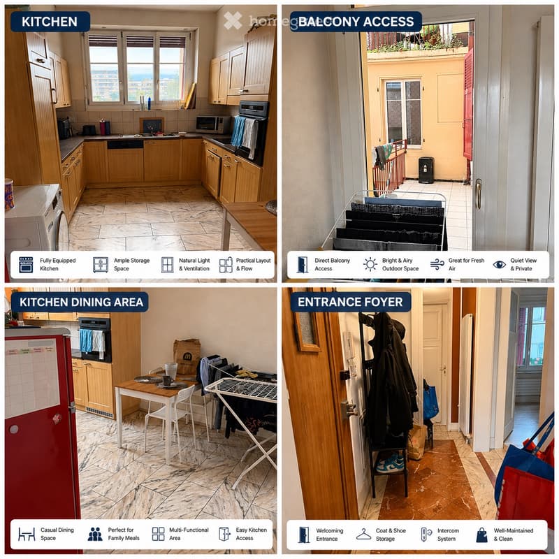 3/4 bedroom with ensuite bathroom for rent in Nyon (2)
