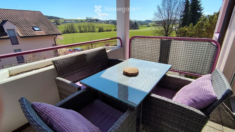 Spacieux appartement 4.5 pièces avec balcon à La Corbaz (5)