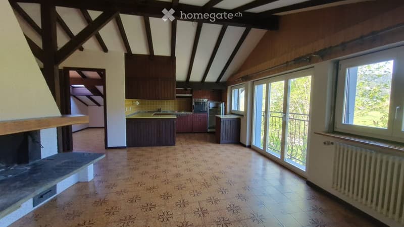 Appartement de 3 pièces dans le village de Boveresse (2)