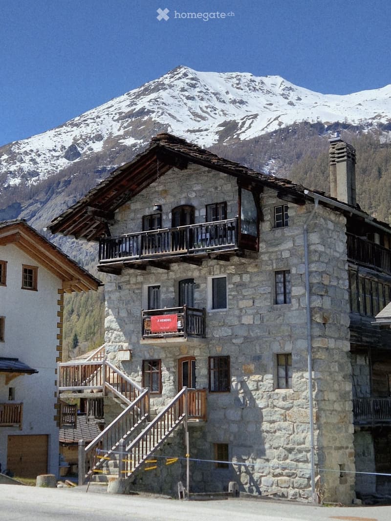 Appartement 3,5p au coeur des Haudères, Val d'Hérens (1)