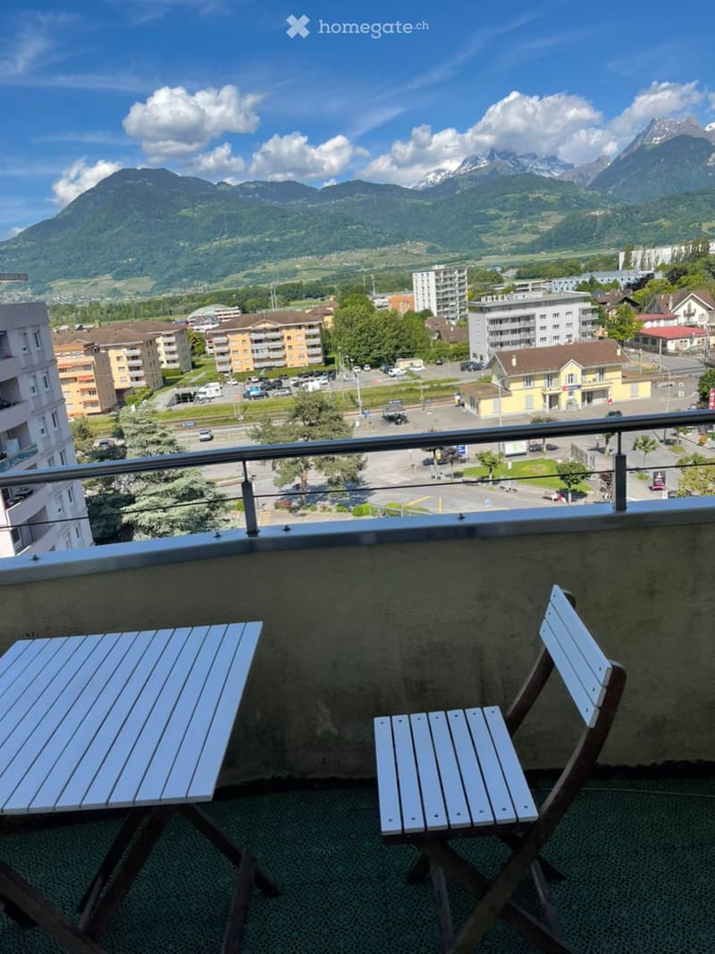 Sous location 2,5 à Monthey (1)