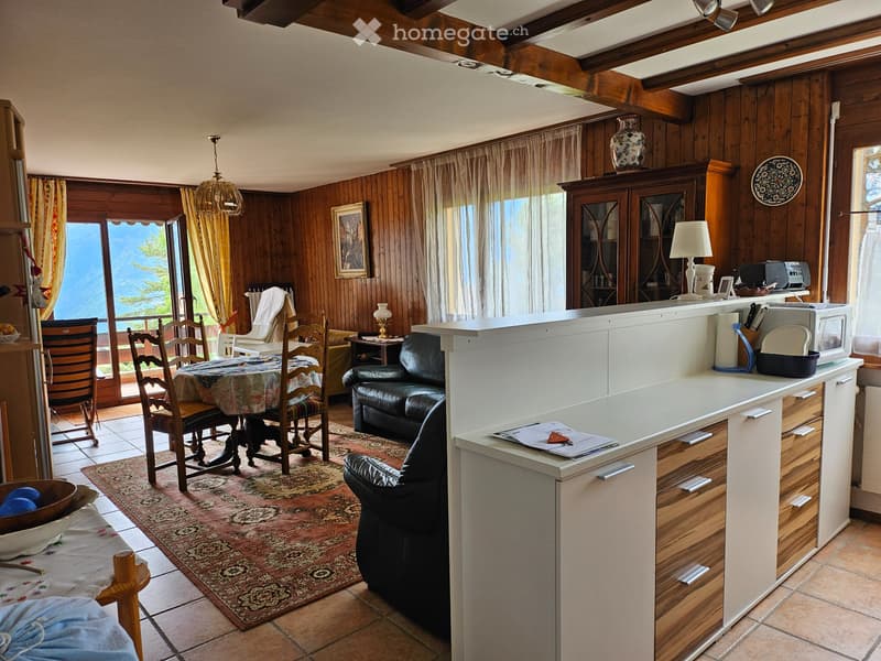 Appartement avec belle vue dégagée dans petite PPE (2)