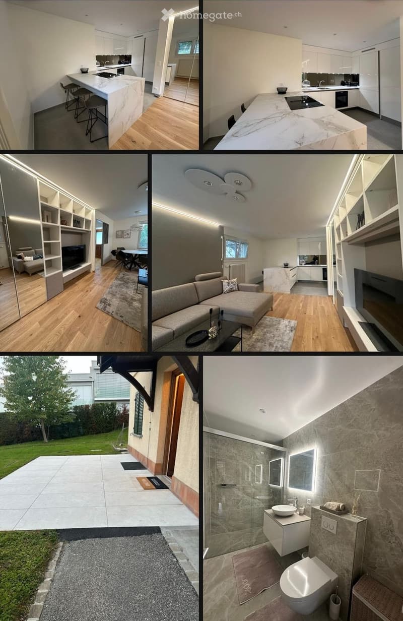 Appartement avec grand jardin à Bernex (1)
