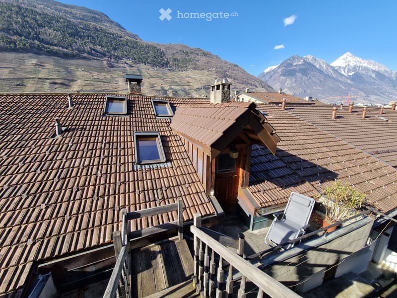 Magnifique duplex en attique de 5,5 pièces à Martigny (12)